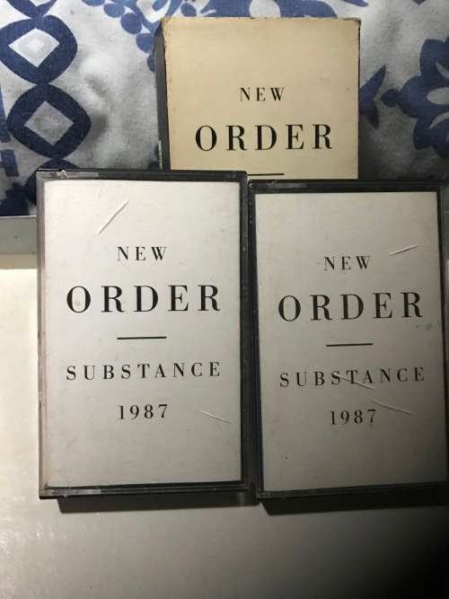 New Order Substance very scarce double cassette