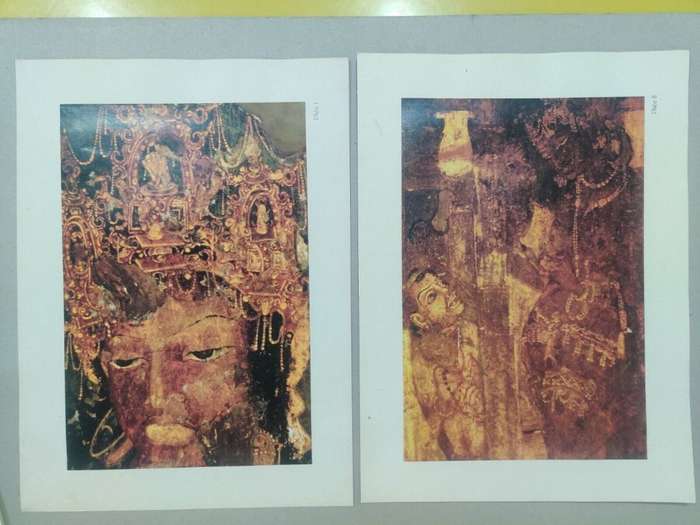 Heritage of India- AJANTA CAVE MURALS- 12 folio colour plates