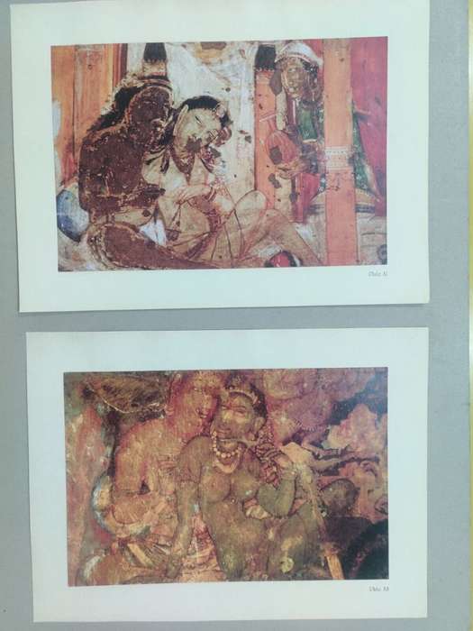 Heritage of India- AJANTA CAVE MURALS- 12 folio colour plates