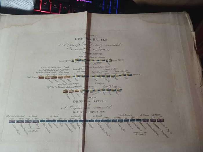 Relation of the Battle of Maxen ( Seven Years War)  (1785)