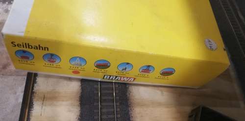 Brawa Cable car  and building kit 6340 , 6341