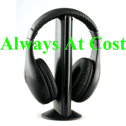 New 5 In 1 Wireless Headphones With Built In FM Radio.