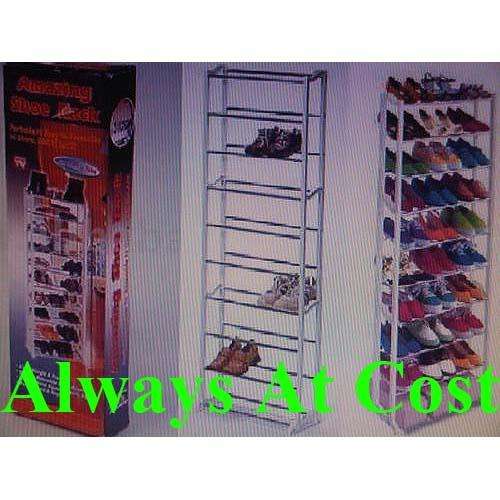 Amazing Shoe Rack Holds Up To 30 Pairs.