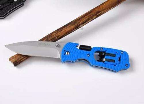 Kershaw 1920STWM Select Fire 3-3/8"  Blade Multi-Tool Knife, Blue FRN Handle - Only 3 Available!!
