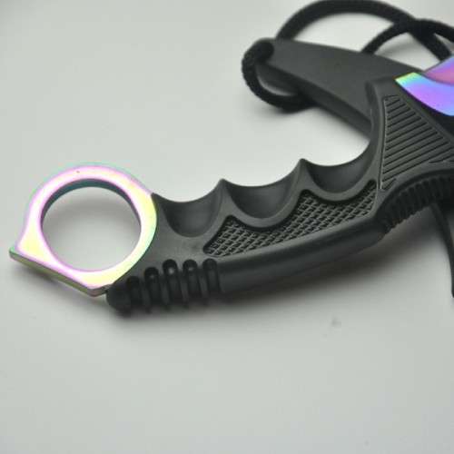 Counter Strike claw Karambit Knife Neck Knife with Sheath - 2 Available