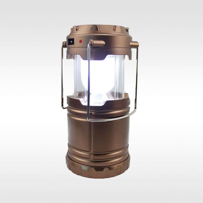Solar Panel Rechargeable Tensile Camping LED Lantern with USB output Brand New!  - 5 Available!!