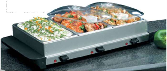 BUFFET SERVER AND GRIDDLE (SUNBEAM) ***BRAND NEW***