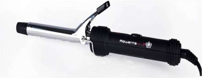 Hair Curling Tong & Pouch (ROWENTA - Made in Germany)