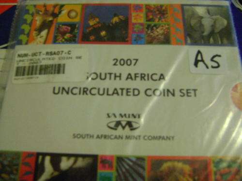 2007 SA UNC COIN SET