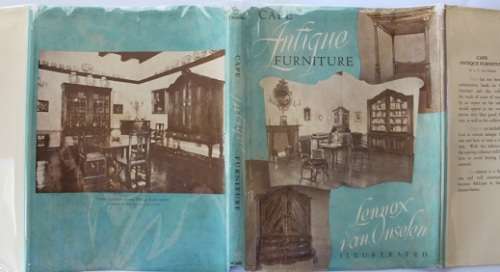 Cape Antique furniture by Lennox van Onselen-First limited  ed,1959 number 113