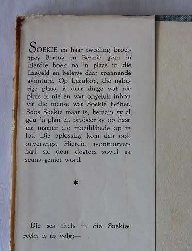 Soekie en die Tweeling deur Ela Spence