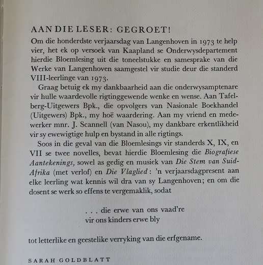 Die Laaste van die Takhare deur C. J. Langenhoven.