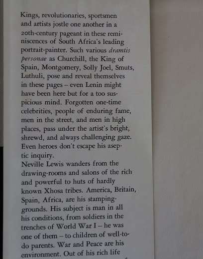 Studio encounters by Neville Lewis. Reminiscences of a portrait painter.