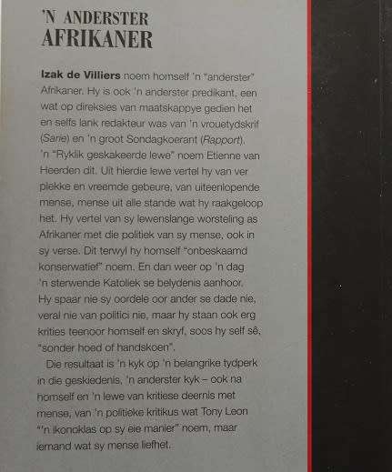 Strooidak en toring deur Izak de Villiers. Van mense en my tyd.