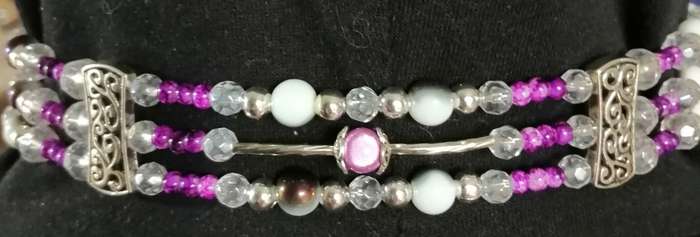Crystal bead Choker / Necklace