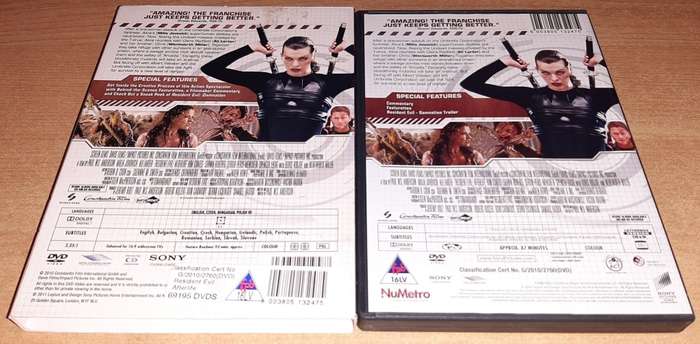 Resident Evil Afterlife (DVD)