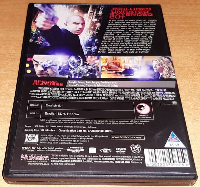 Babylon A.D. (DVD)