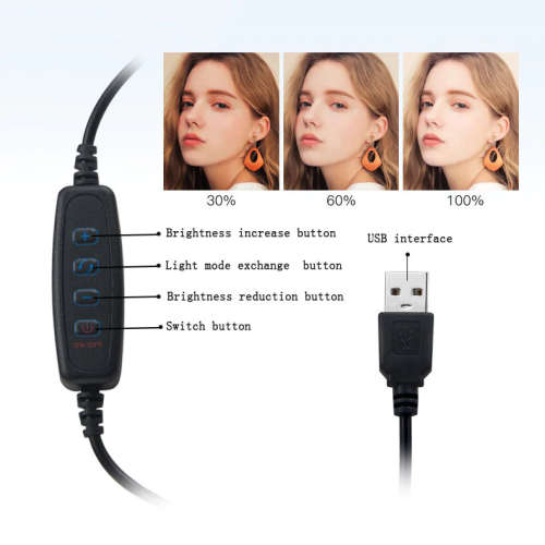 6" Mini Tripod Ring/Fill Light - K315 - LED Wick - Intelligent Control - 8 Level Brightness Control