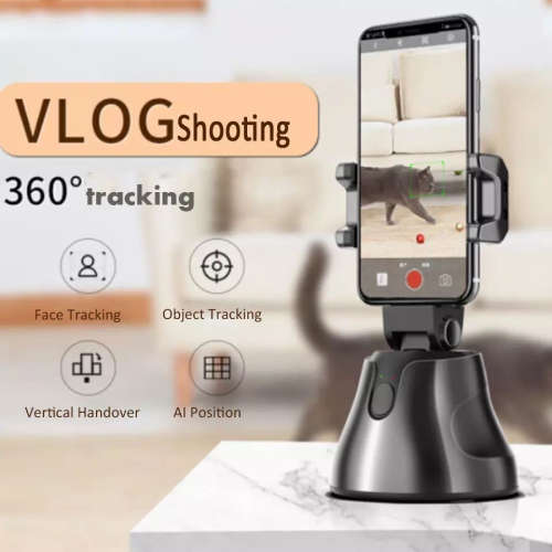 APAI Genie 360° Rotational Smart Personal ROBOT Cameraman - Object Tracking - Tripod Compatible