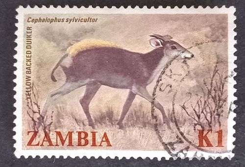 Zambia 1983 Local Mammals 1K used