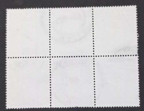 Zambia 1968 16 Jan Decimal Currency Local Motifs 5n Block of 6 used