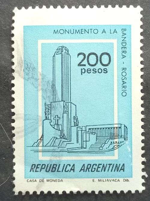 Argentina 1979 -1980 Buildings 200 p used