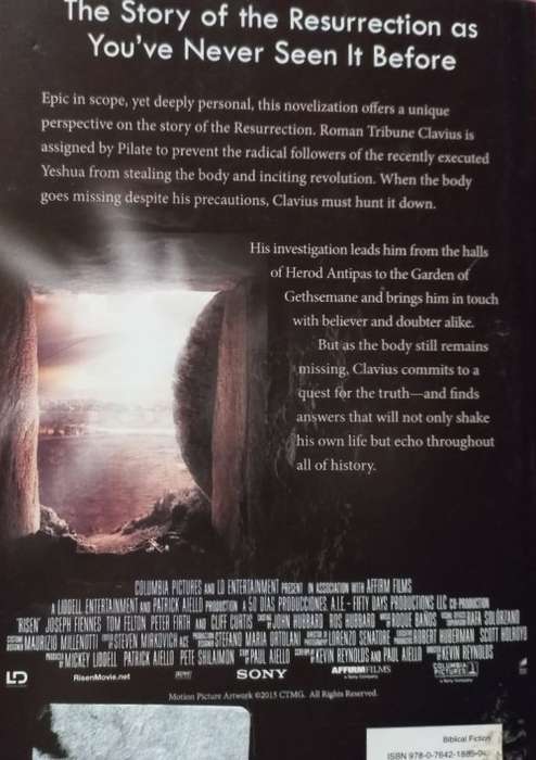 Risen - Based on the Story by Paul Aiello - Angela Hunt - Softcover - 317 Pages