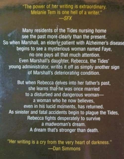 The Tides - Melanie Tem - Softcover - 308 Pages