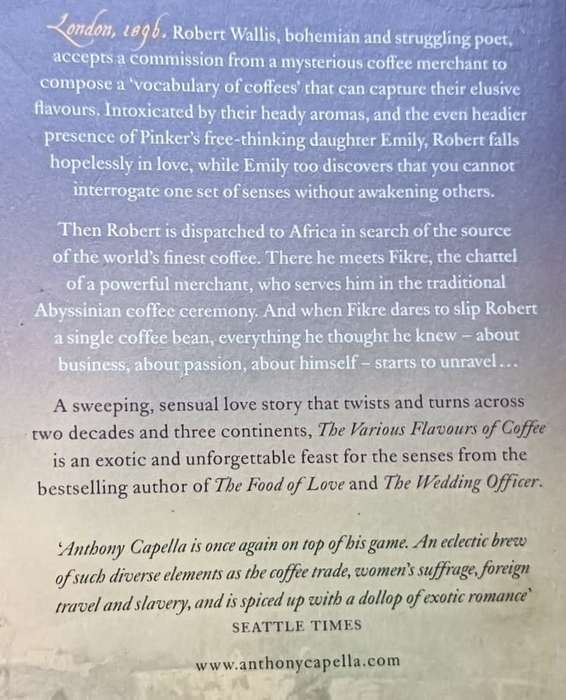 The Various Flavours of Coffee - Anthony Capella - Softcover - 468 pages