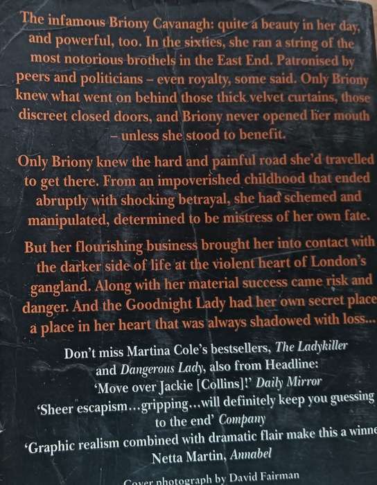 Goodnight Lady - Martina Cole - Softcover - 693 pages