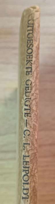 Uitgesoekte Gedigte vir Jong Suid-Afrika - C. Louis Leipoldt - Hardcover - 76 pages