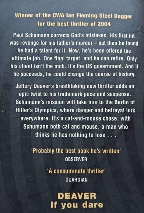 Garden of Beasts - Jeffrey Deaver - Softcover - 515 pages