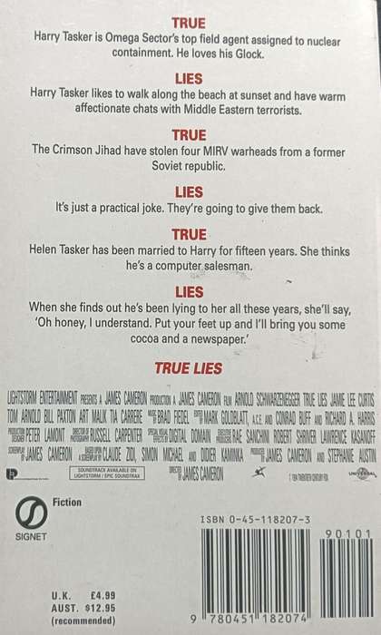 True Lies - Dewey Gram and Duane Dell`Amico - Softcover - 236 pages
