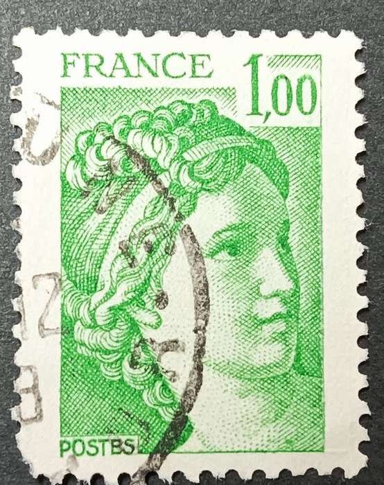France 1978 `Sabine` - New Values 1 Frank green used