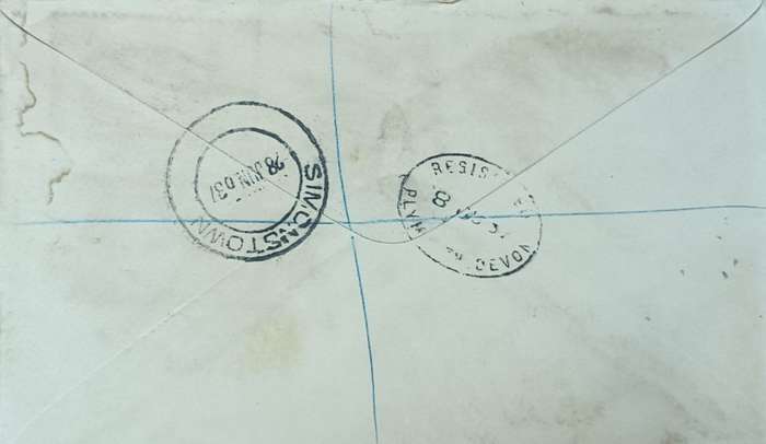 Monserrat 1937 Coronation of King George V1 on FDC Monserrat to Simonstown, South Africa