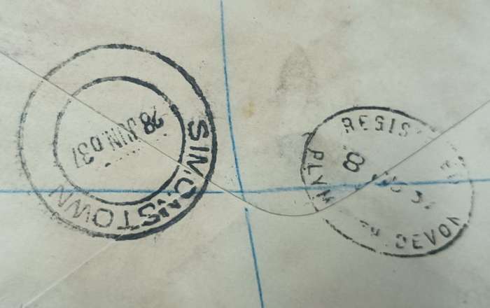 Monserrat 1937 Coronation of King George V1 on FDC Monserrat to Simonstown, South Africa