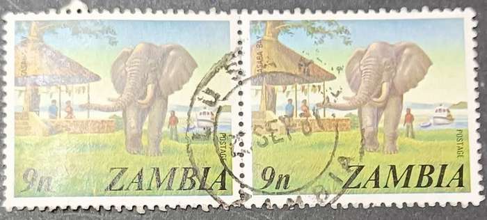 Zambia 1975 Local Motifs 9n used