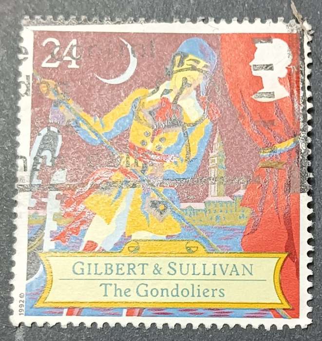 Great Britain 1992 The 150th Anniversary of the Birth of Sir Arthur Sullivan, Composer 24p used