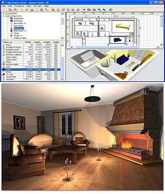 Sweet Home 3D Interior Design Architect Software + 3D models libraries with over 500 inports for PC