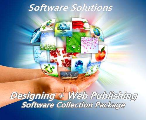 Designing + Web Publishing Software Collection Package for PC/Laptops New