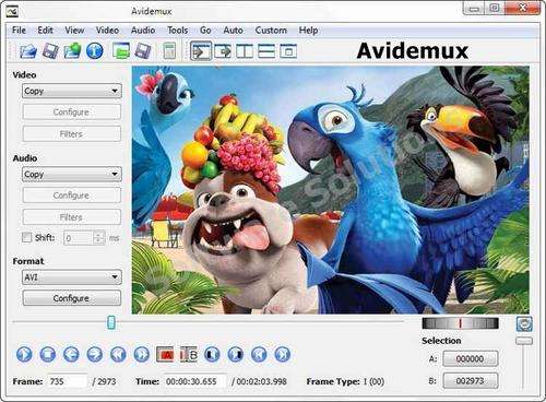 AVI DEMUX VIDEO EDITING SOFTWARE for any pc / laptops / Computer software for video camera