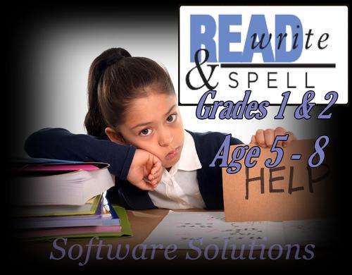 Read, Write & Spell Software for PC - Grades 1 & 2 - Ages 5 - 8 Great for Home schooling!