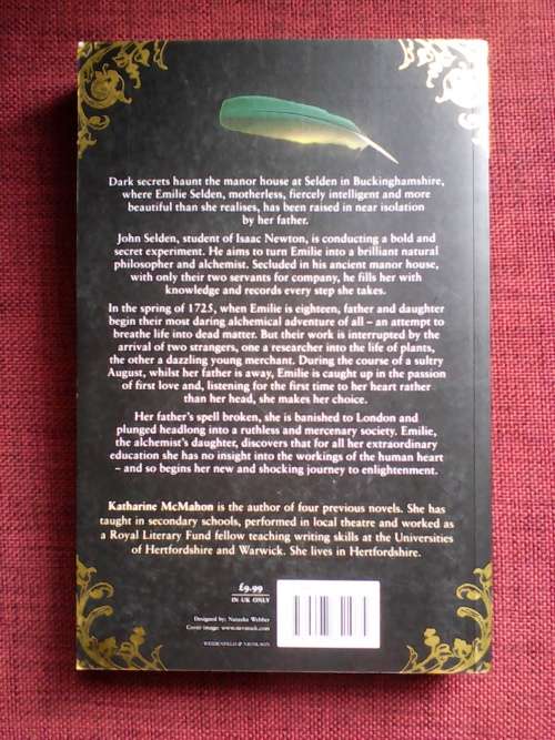 The Alchemist`s Daughter by Katharine McMahon. S/C 1st 2006.