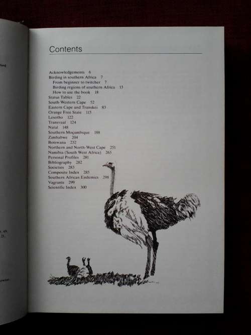 Where To Watch Birds In Southern Africa by Berruti and Sinclair. H/C. 302 pp.