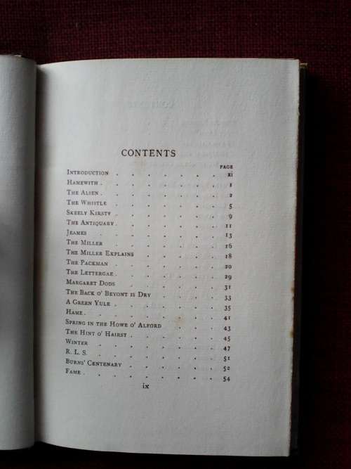 Hamewith by Charles Murray. Signed. 6th impression of 1911. H/C. 119 pp.