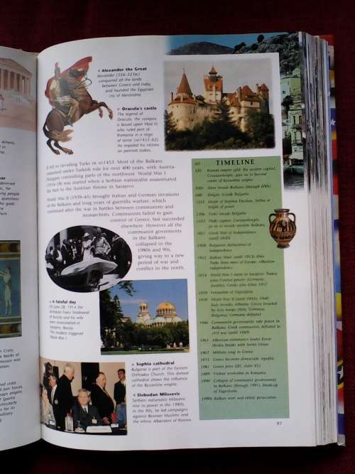 Ultimate Atlas of the World by P Steele and K Lye. 1999. H/C. Large format. 256 pp. Weight: 1,4 kg