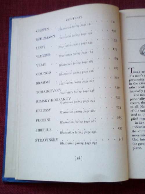 Living Biographies of Great Composers by H Thomas and DL Thomas. 1946. H/C. 326 pp.