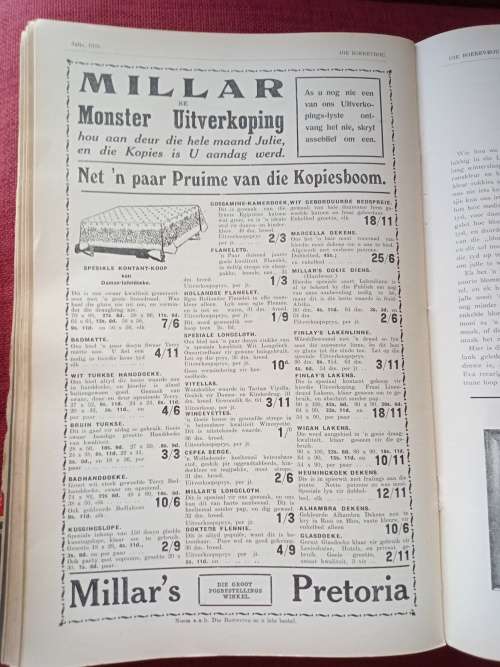 Die Boerevrou, Maart 1925 - Februarie 1926. Hardeband. Groot formaat. 1,7 kg
