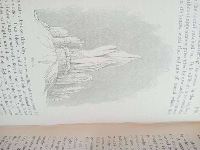 The Glaciers of the Alps by John Tyndall. 1896. Hardcover, no jacket. Good condition. 445 pp.