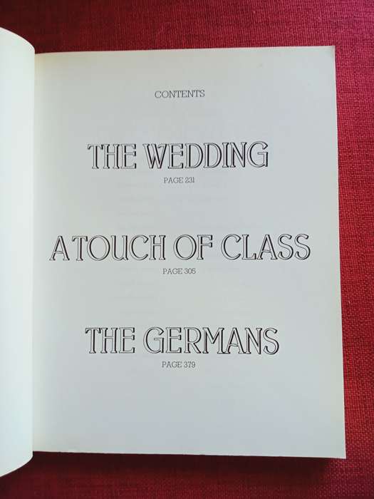 Fawlty Towers, Book 2, by John Cleese & Connie Booth. 1st ed 1979. S/C. Large format. 455 pp.